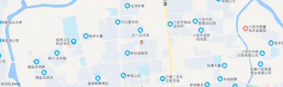 六安裕民小区_公交站地图_六安公交_妙搜公交查询2025