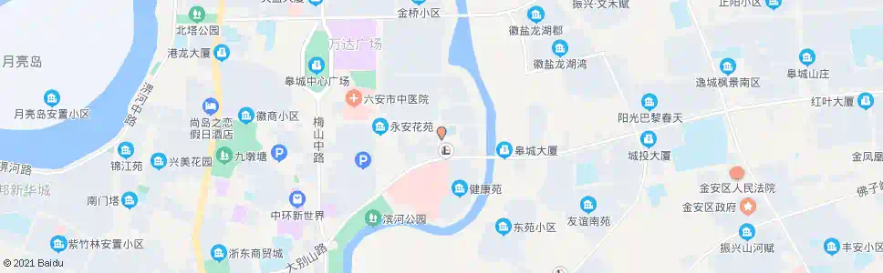 六安市工商局_公交站地图_六安公交_妙搜公交查询2025