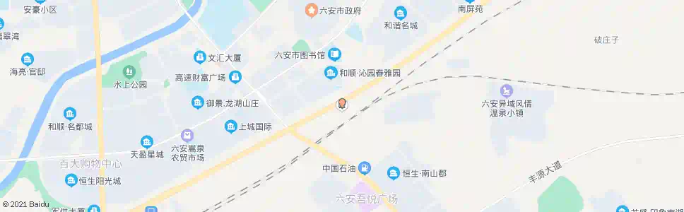 六安望城岗变电所_公交站地图_六安公交_妙搜公交查询2025