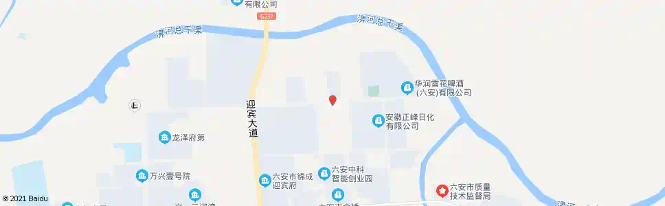 六安旗舰工贸_公交站地图_六安公交_妙搜公交查询2025