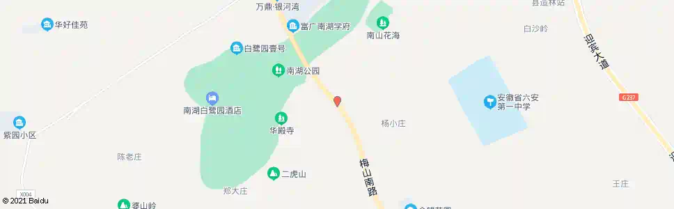 六安龙山陵园_公交站地图_六安公交_妙搜公交查询2025