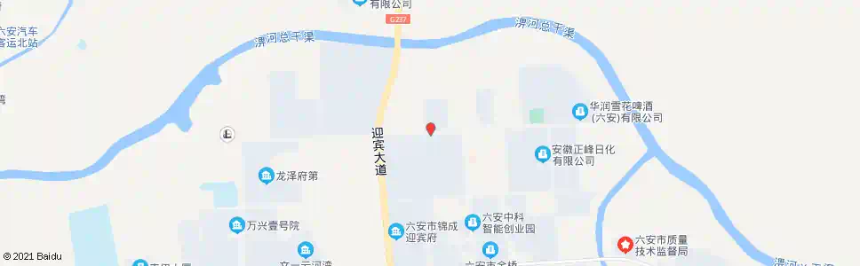 六安三希皮革_公交站地图_六安公交_妙搜公交查询2025