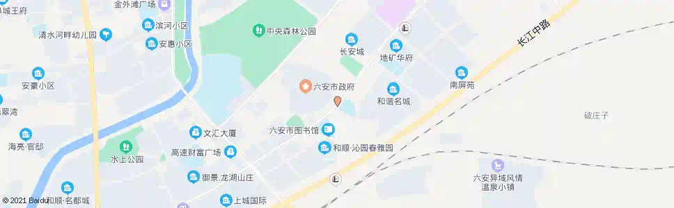 六安行政中心_公交站地图_六安公交_妙搜公交查询2025