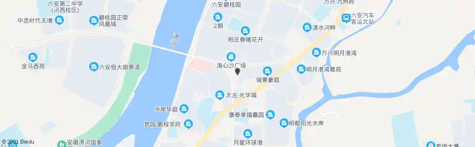 六安梅山北路小区_公交站地图_六安公交_妙搜公交查询2025