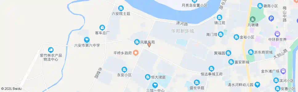 六安客运西站_公交站地图_六安公交_妙搜公交查询2025