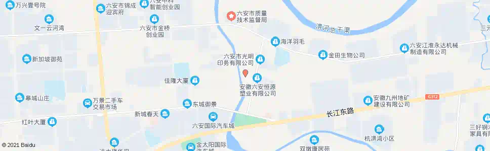 六安十五里小庙_公交站地图_六安公交_妙搜公交查询2025
