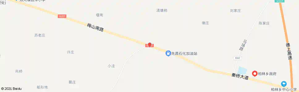 六安梅山南路口_公交站地图_六安公交_妙搜公交查询2025