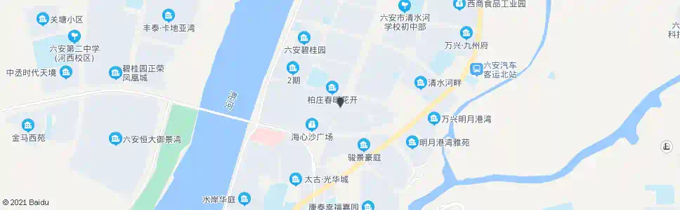 六安淠绿新村_公交站地图_六安公交_妙搜公交查询2025