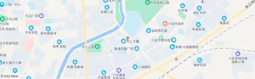 六安广电中心_公交站地图_六安公交_妙搜公交查询2025