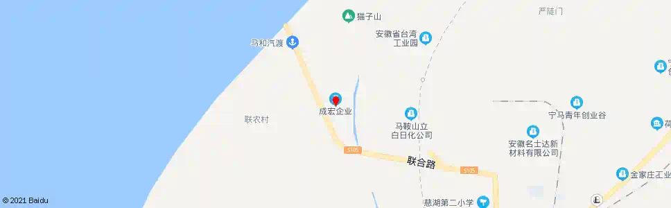 马鞍山立白公司西门_公交站地图_马鞍山公交_妙搜公交查询2025
