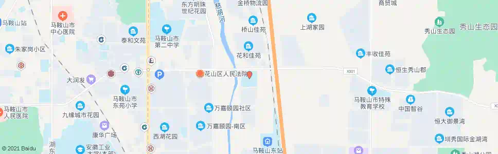 马鞍山八中东校区_公交站地图_马鞍山公交_妙搜公交查询2025