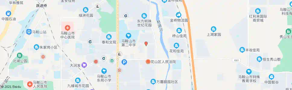 马鞍山检查站_公交站地图_马鞍山公交_妙搜公交查询2025