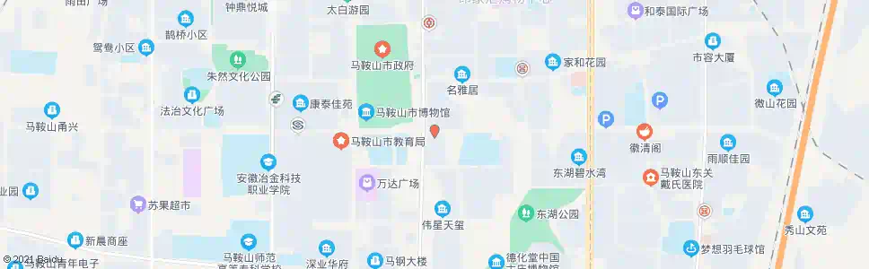 马鞍山行政服务中心(菊园路)_公交站地图_马鞍山公交_妙搜公交查询2025