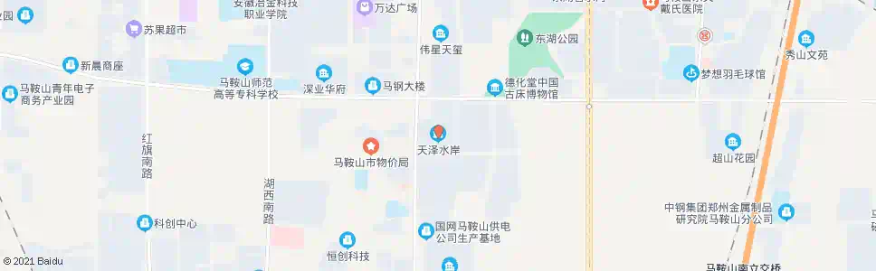 马鞍山天择水岸_公交站地图_马鞍山公交_妙搜公交查询2025