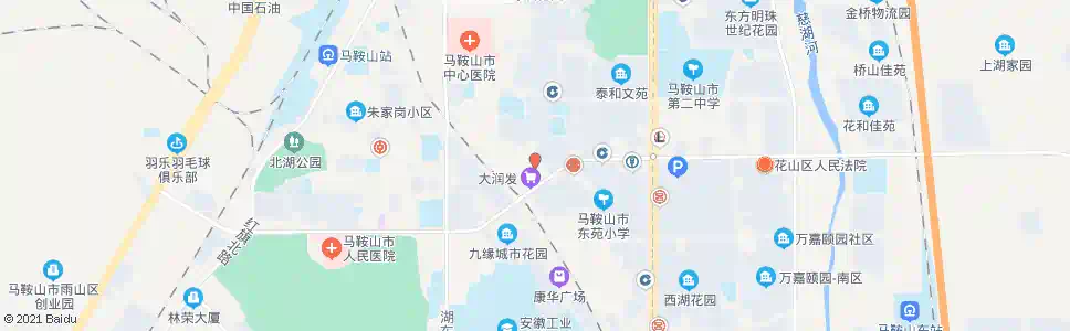 马鞍山王家山(鑫宝大酒店)_公交站地图_马鞍山公交_妙搜公交查询2025