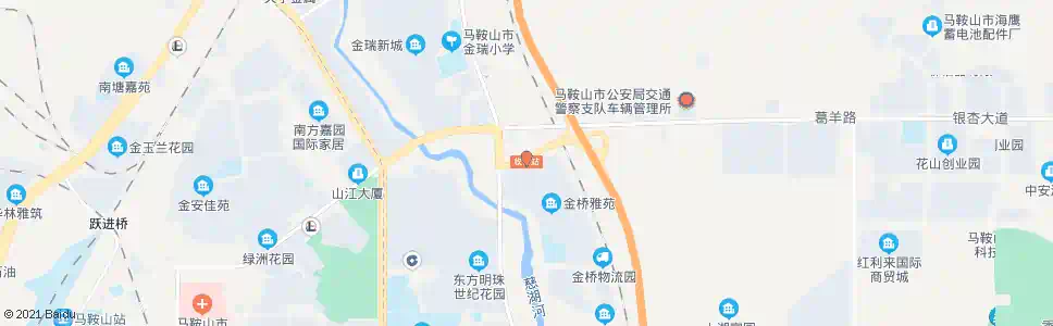 马鞍山立交桥_公交站地图_马鞍山公交_妙搜公交查询2025