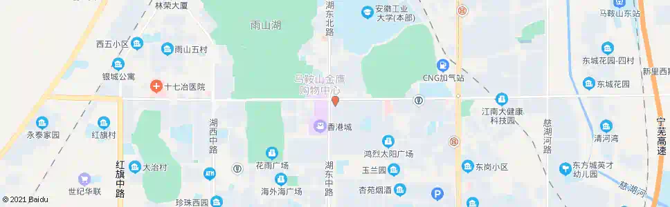 马鞍山海通证券(团结广场南)_公交站地图_马鞍山公交_妙搜公交查询2025