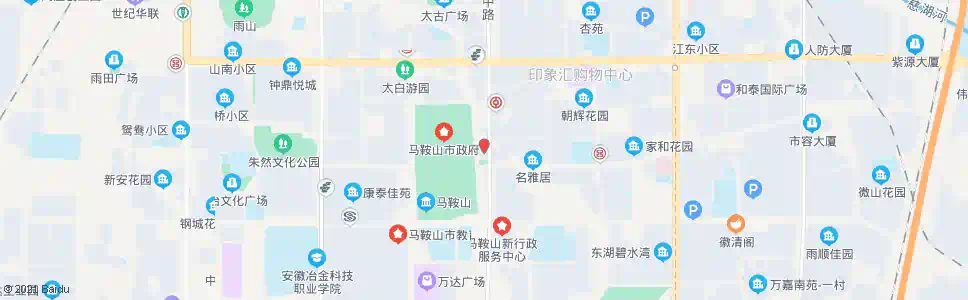 马鞍山中国中投证券_公交站地图_马鞍山公交_妙搜公交查询2025