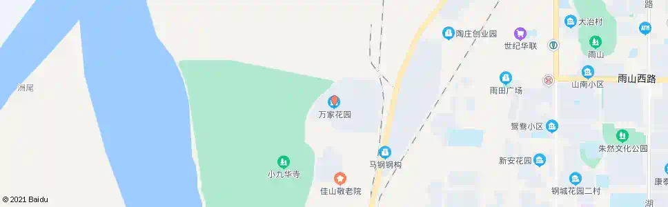 马鞍山万家花园南_公交站地图_马鞍山公交_妙搜公交查询2025