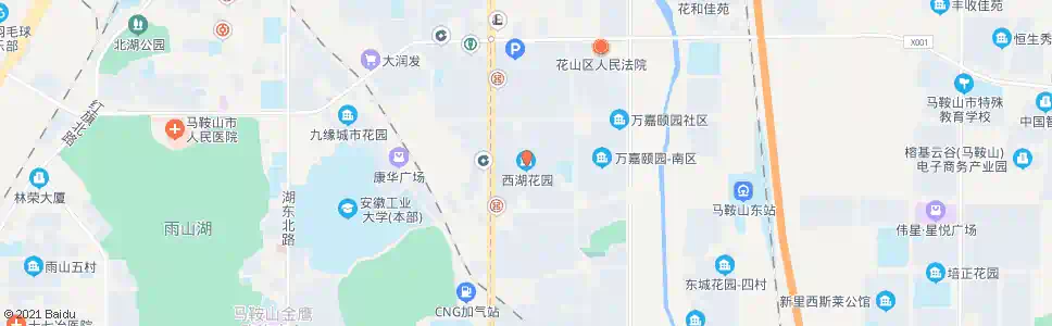马鞍山西湖花园南_公交站地图_马鞍山公交_妙搜公交查询2025