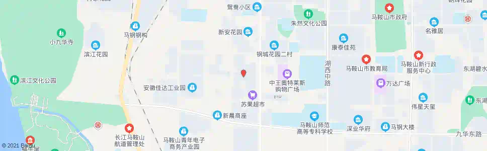 马鞍山威龙公司(映翠花园)_公交站地图_马鞍山公交_妙搜公交查询2025