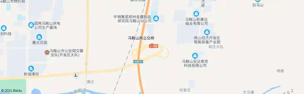 马鞍山马岗花园南_公交站地图_马鞍山公交_妙搜公交查询2025