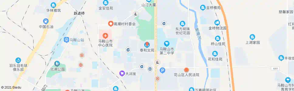 马鞍山泰和文苑_公交站地图_马鞍山公交_妙搜公交查询2025