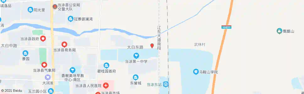 马鞍山县新一中_公交站地图_马鞍山公交_妙搜公交查询2025