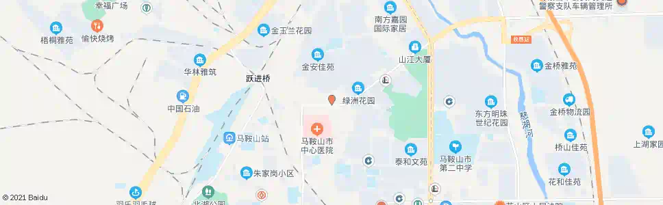 马鞍山绿洲花园(高潮村)_公交站地图_马鞍山公交_妙搜公交查询2025