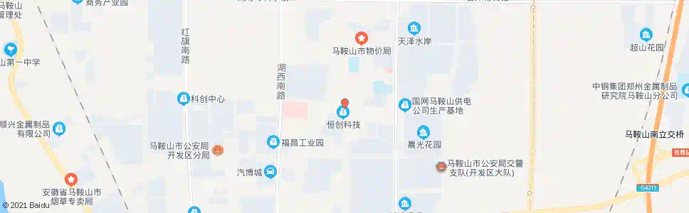 马鞍山梅山路(太白大道)_公交站地图_马鞍山公交_妙搜公交查询2025