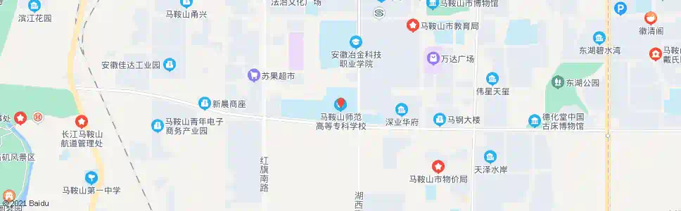 马鞍山师范高等专科学校_公交站地图_马鞍山公交_妙搜公交查询2025