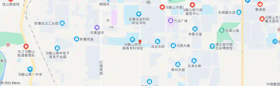 马鞍山师专_公交站地图_马鞍山公交_妙搜公交查询2025