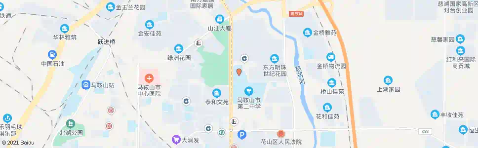 马鞍山二中实验学校_公交站地图_马鞍山公交_妙搜公交查询2025