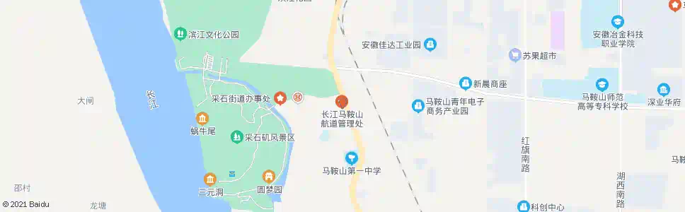 马鞍山采石运管所_公交站地图_马鞍山公交_妙搜公交查询2025