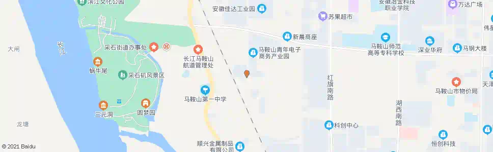 马鞍山采石矶茶干厂_公交站地图_马鞍山公交_妙搜公交查询2025