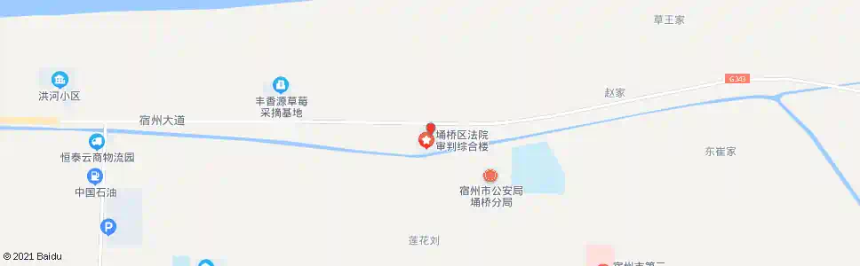 宿州宿州市埇桥区法院_公交站地图_宿州公交_妙搜公交查询2025