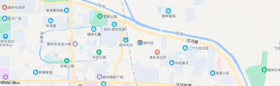 宿州东关大街_公交站地图_宿州公交_妙搜公交查询2025