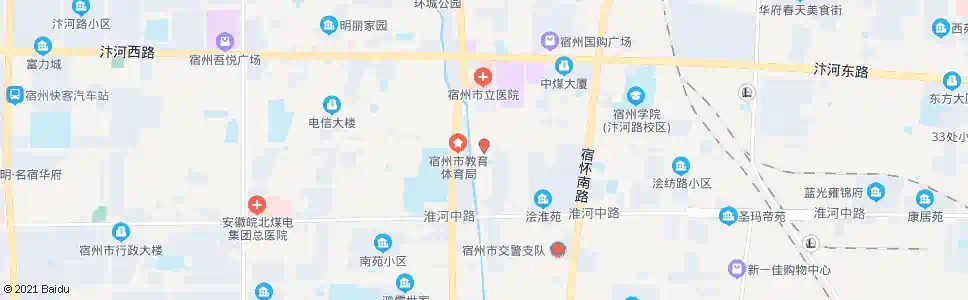 宿州农科路_公交站地图_宿州公交_妙搜公交查询2025