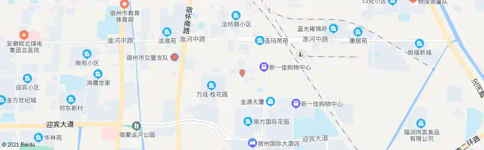 宿州丰原小区_公交站地图_宿州公交_妙搜公交查询2025