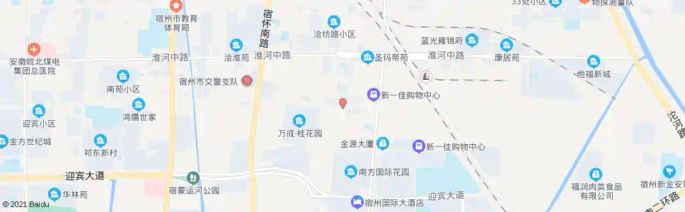宿州丰源小区_公交站地图_宿州公交_妙搜公交查询2025
