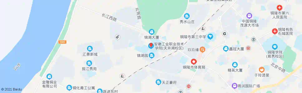 铜陵安工医院_公交站地图_铜陵公交_妙搜公交查询2025