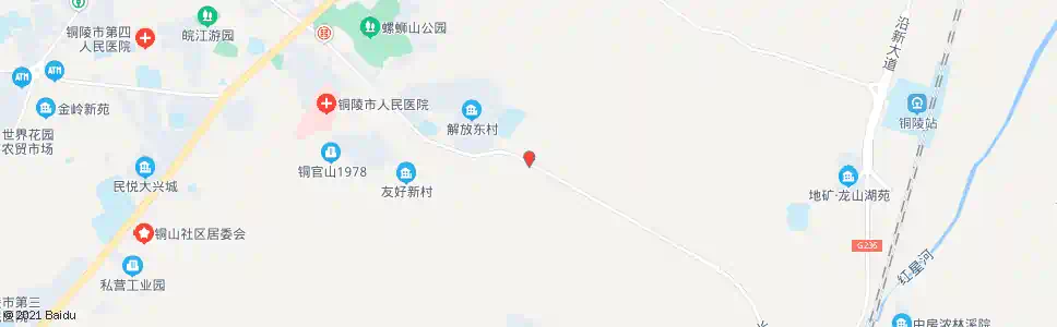 铜陵十七中_公交站地图_铜陵公交_妙搜公交查询2025