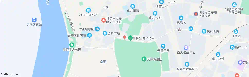 铜陵江南文化园_公交站地图_铜陵公交_妙搜公交查询2025