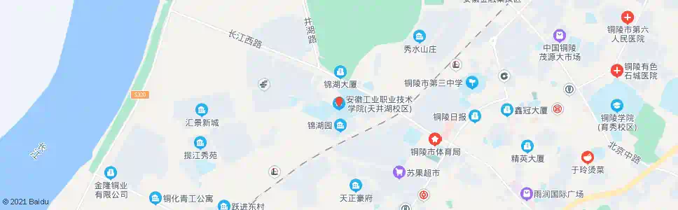 铜陵安工分校_公交站地图_铜陵公交_妙搜公交查询2025