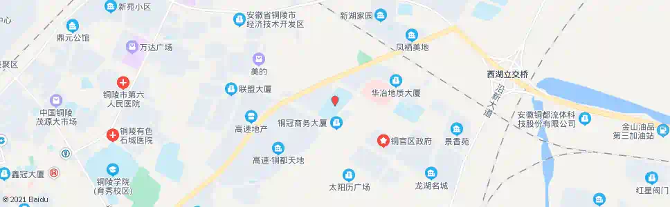 铜陵十一中_公交站地图_铜陵公交_妙搜公交查询2025