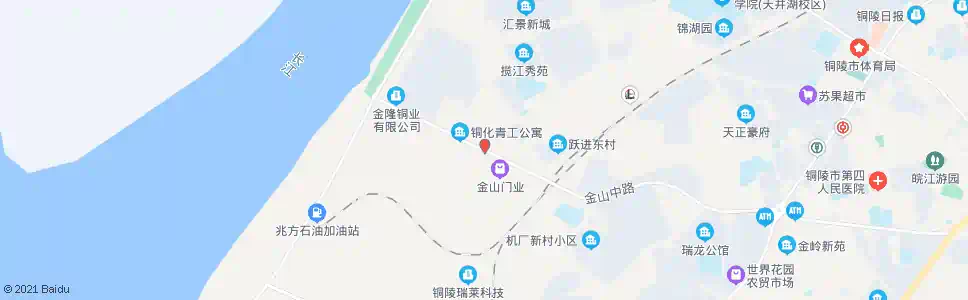 铜陵一冶_公交站地图_铜陵公交_妙搜公交查询2025