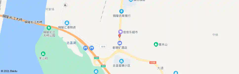 铜陵海螺公司_公交站地图_铜陵公交_妙搜公交查询2025
