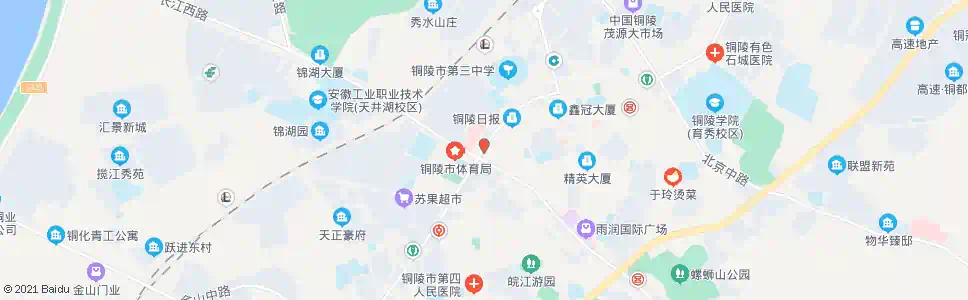 铜陵淮河路_公交站地图_铜陵公交_妙搜公交查询2025