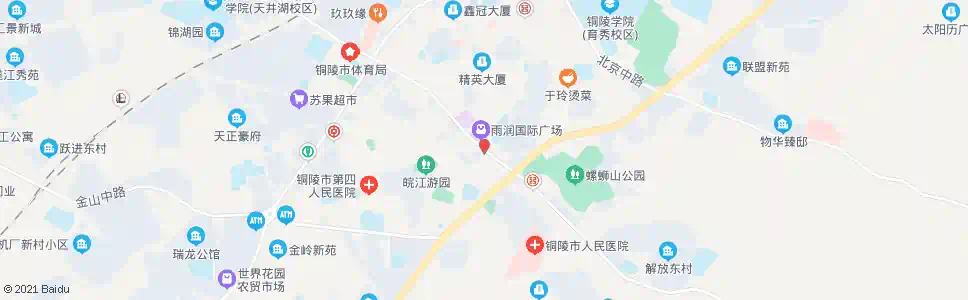 铜陵长江中路_公交站地图_铜陵公交_妙搜公交查询2025