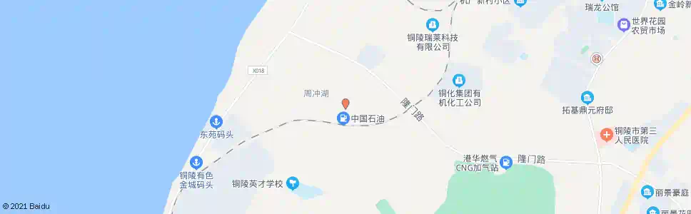 铜陵隆门白肉市场_公交站地图_铜陵公交_妙搜公交查询2025